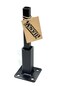 ANVIL 1 14 Rail Baluster Post Mount repair base No welding needed Repairs for 125 square Broken rail posts rusted Iron outdoor railing posts 4 Handrail bracket insert Black Paint anchor bolts