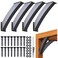 Epcee Heavy Duty 45 Degree Angle Support Bracket 44 Actual 3232 Wood Beam Support Hardware Degree Post Bracket for Gazebos Pagola Porches 4Pcs