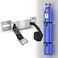 Yingsi-fty 1 Pcs Gas Cylinder WallMounted Bracket Gas Cylinder Fixed Rack Gas Cylinder Floor Mount Storage Stand with Screws and Safety Nylon Belt Suitable for RV Propane Tank Holder