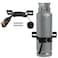 Zhichen star Propane Tank Holder Propane Tank Mount with 66FT Ratchet Straps Steel WallMounted Bracket for Oxygen Nitrogen Expansion Tanks for Mounting Various Gas Cylinders Black