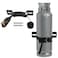Zhichen star Propane Tank Holder Propane Tank Mount with 66FT Ratchet Straps Steel WallMounted Bracket for Oxygen Nitrogen Expansion Tanks for Mounting Various Gas Cylinders Black