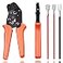 Tnisesm SN48B Crimping ToolsRatcheting Wire Crimper AWG 26160515mm for Open Barrel Terminals