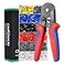 cnaodun Ferrule Crimping Tool Kit CNAODUN for AWG 237 with 1900PCS Wire Ferrules Terminals SelfAdjustable Ratchet Wire Ferrule Crimper