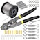 AOOCY Turnbuckle Kit Wire Rope Crimping Tool 100ft Vinyl Coated Aircraft Cable 116 Inch Overmolded to 564 Inch Guy Wire Tensioner for Garden String Light Picture Clothes Hanging