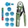 JRready ST2060AS2G M22520 2 01 Indent Crimper Kit NEWAS2G 615717 Aviation Crimp Tool and 7 Positioner and G125 Gauge for Solid Barrel Contact of Miniature Connector in Electronic Systems 20 32awg
