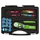 JRready ST21611 Aviation Crimp Tool Kit NEWAS2G Miniature Crimper M22520201 for G125 GO NOGO GAGE 11 Pcs Positioners DAK20B DRK20B M819691401 M819691410 Installing Removal Tool