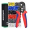 cnaodun Ferrule Crimping Tool Kit CNAODUN for AWG 237 with 1900PCS Wire Ferrules Terminals Hexagonal SelfAdjustable Ratchet Wire Ferrule Crimper
