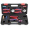 Knoweasy Crimp Tool Kit for Deutsch DT Connectors Close Barrel and Open Barrel Crimper Deutsch Removal Extraction Tool Solid and Stamped Contacts Weather Pack Terminals Includes 8PCS