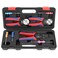 Knoweasy Crimp Tool Kit for Deutsch DT Connectors Close Barrel and Open Barrel Crimper Deutsch Removal Extraction Tool Solid and Stamped Contacts Weather Pack Terminals Includes 8PCS