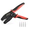 JRready ACTLYJRN002H Open Barrel Terminal Full Cycle Ratcheting PremiumGrade Hand Crimping Tool for Molex Standard 093 236mm Pin and Socket Crimp Terminals 1189 1190 Series 1420 AWG