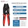 JRready ACTLYJRN002H Open Barrel Terminal Full Cycle Ratcheting PremiumGrade Hand Crimping Tool for Molex Standard 093 236mm Pin and Socket Crimp Terminals 1189 1190 Series 1420 AWG