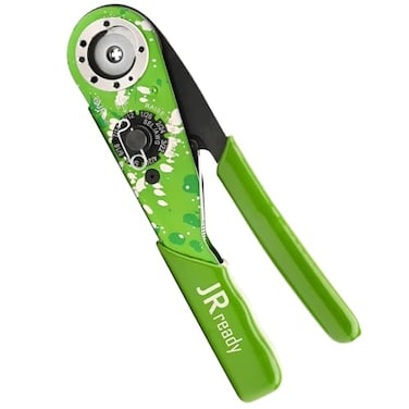 JRready M22520 1 01 Closed Barrel Crimping Tool KIT NEWAS1G Adjustable Crimper crimp HAN series Heavy Duty Connectors Contacts MIL series connector 12 16 20 Solid Contacts 1226awg Wire Harness