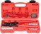 IWISS iCrimp PEX Pipe Clamp Crimping Tool Kit Cinch Crimper Tool for Stainless Steel Clamps from 38inch to 1inch with 12inch 20pcs and 34inch 10pcs SS PEX Clamps