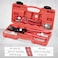 IWISS iCrimp PEX Pipe Clamp Crimping Tool Kit Cinch Crimper Tool for Stainless Steel Clamps from 38inch to 1inch with 12inch 20pcs and 34inch 10pcs SS PEX Clamps
