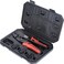 Klein Tools 3000CRKIT Ratchet Crimping Tool Set 4 Interchangeable Dies for Heat Shrink NonInsulated Insulated and Ferrule Terminal Connectors