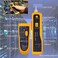 LEATBUY-TECH LEATBUY CAT6 Crimp Tool Kit for RJ45 CAT5 Professional Network Crimper Wire Connector Stripper Cutter Computer Maintenance Lan Cable Pliers Tester Repair Punch Down Tool SetYELLOW
