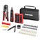 AMPCOM Ethernet Crimping Tool Kit 10in1 RJ45RJ11 Network Tool Kit with RJ45 Tester for Cat6Cat5eCat5 RJ45 Connectors Includes 110 Punch Down Tool Wire Stripper Portable Waterproof Bag