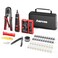 AMPCOM Ethernet Crimping Tool Kit 10in1 RJ45RJ11 Network Tool Kit with RJ45 Tester for Cat6Cat5eCat5 RJ45 Connectors Includes 110 Punch Down Tool Wire Stripper Portable Waterproof Bag