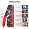 AMPCOM Pass Through RJ45 Crimp Tool Allinone Ethernet Crimper Crimping for STP UTP RJ45 RJ11 Cat8 Cat7 Cat6A Cat6 Cat5e Cat5 Connectors AM728RD