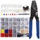 shengbowi Connector Pins Kit Terminal Pin Automotive Car Electrical 115182223252835mm MaleFemale Wire Seals Removal Tool kit Motorcycle ATV Wire NonInsulated Plug Crimp tools Set