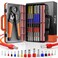 Preciva Ferrule Crimping Tool Kit AWG 285 Quadrilateral Ferrule Crimper SelfAdjustable Ratchet 950Pcs Single and 350Pcs Twin Wire Ferrule Terminals Connectors