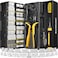 DxCRIMP Crimp Tool MiniFit Jr Kitwith 22 Types 220 Pin Molex 42mm ConnectorWire Gauge 1826 AWG wRemove ToolCrimping Tool 3016 AWG Compatible JST KF2510 AMP DupontRC ServosFutaba
