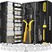 DxCRIMP Crimp Tool MiniFit Jr Kitwith 22 Types 220 Pin Molex 42mm ConnectorWire Gauge 1826 AWG wRemove ToolCrimping Tool 3016 AWG Compatible JST KF2510 AMP DupontRC ServosFutaba