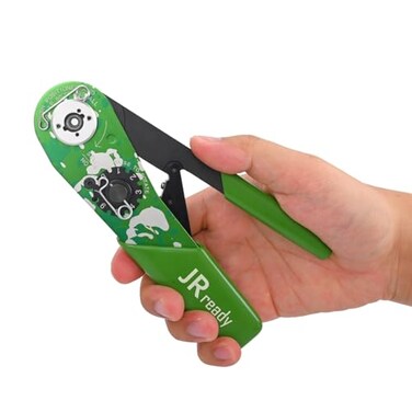 JRready NEWW1A Indent impression Crimping Tool design according M22520 2 01 Crimper for miniature Connector and M39029 solid contact MIL connector etc 2032AWG Wire harness solid contact