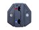 GIZWIZ Interchangeable Crimp Tool Die Sets for Insulated Flag Terminals GD2F