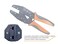 GIZWIZ Interchangeable Crimp Tool Die Sets for Insulated Flag Terminals GD2F