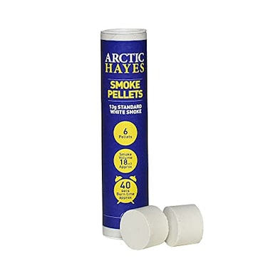 Arctic Hayes PH001 13g White Smoke Pellet Tube of 6