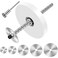 Cocowin Inside Pipe Cutter for PVC Pipe Cutter Tool with 4 Scale Adjustable Depth Gauge Guide 5pcs Saw Tooth Blades with 0315 Hex Key Shaft Plumbing Internal Plastic Pipe Cutter Set