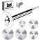 Richcat PVC Pipe Inside CutterInside Pipe CutterInternal Plastic Pipe CutterPlumbing Internal Plastic ABS Pipe Cutter Set14 Hex ShankHigh Speed Steel for PlasticPVCWoodSoft Metal