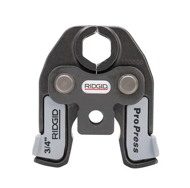RIDGID 16963 34 ProPress Jaw for Compact Series Press Tools Lightweight and Compact Press Tool Jaw for 34 Copper Press Connections Pack of 1