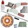 The Amazing Tile And Glass Cutter Ceramic Tile Cutter Kit Cut Curves Notches Corners and Plunge Cut Square Outlets with 4 12 Diamond Blade For Grinder Round Wire Carbide Hacksaw Blade Cuts Any Directi