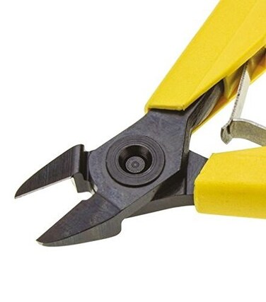 Lindstrom Pack of 4 8141 Yellow Handle Flush Cutter 01125 mm