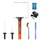 RONGTER 3 in 1 Hot Wire Foam Cutter Kit Orange Foam Cutter Electric Foam Cutting Tool Heated Foam Carving Knife Kit