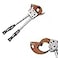 BETOOLL Heavy Duty Aluminum Copper Ratchet Cable Cutters up to 300mm Wire Cutters 600mcm