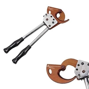 BETOOLL Heavy Duty Aluminum Copper Ratchet Cable Cutters up to 300mm Wire Cutters 600mcm