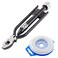 Bonsicoky 6 Inch Safety Wire Pliers with 50 FT Safety Wire Heavy Duty Wire Twisting Tool for Aircraft Machinery Vehicles