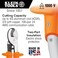 Klein Tools 63050INS Cable Cutter Made in USA Insulated Cutter with OneHand Shearing for Aluminum and Copper
