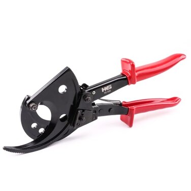 HKS Ratchet Cable Wire Cutter Heavy Duty for Cutting Electrical Aluminum Copper and Multicore Cables up to 400mmAWG 750MCM