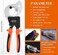 KF CPTEC Ratchet Cable Cutters Effortless up to 300mmAWG 600MCM Ratcheting Wire Cutter for Electrical Aluminum Copper Multicore Cables Clean Cuts with No Fray