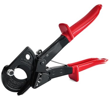Socpuro Heavy Duty Ratchet Cable Cutter Aluminum Copper Wire Up to 240mm600MCM