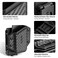 TACTICALGEEK TACTICAL GEEK TX1 Multitool Sheath EDC Multi Tool Sheath Holder Holster Adjustable Sheath with Back Clip for Belt MultiTool not Included Carbon Fiber Grain