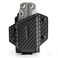 TACTICALGEEK TACTICAL GEEK TX1 Multitool Sheath EDC Multi Tool Sheath Holder Holster Adjustable Sheath with Back Clip for Belt MultiTool not Included Carbon Fiber Grain