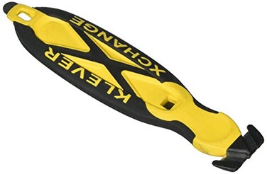 Klever XChange Safety Knife Cutter Replaceable Head Yellow