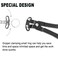 VISVIC 30600 Offset Boot Clamp Plier CV Joint Boot Clamp Pliers Replacement for 30600