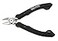 ENGINEER 475 Precision Mini Nippers Side Cutting Pliers Professional Grade Flush Cutters ESD Safe Grip Hardened Carbon Steel Jaws Made in Japan NS04