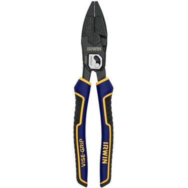 IRWIN VISEGRIP Pliers PowerSlot High Leverage Linemans 95 Inch IWHT84000